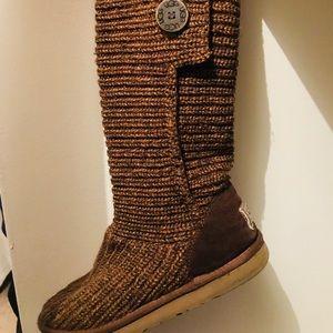 Ugg Boots woven fabric Size 7